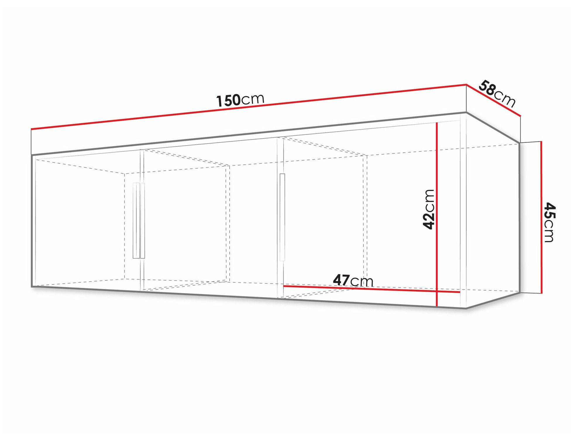 Buffet Enolevo 105 (Chêne wotan + Noir)
