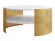 Table basse Civer I (Doré + Blanc)