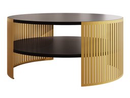 Table basse Civer I (Doré + Noir)