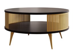 Table basse Sordore 101 (Doré + Noir)