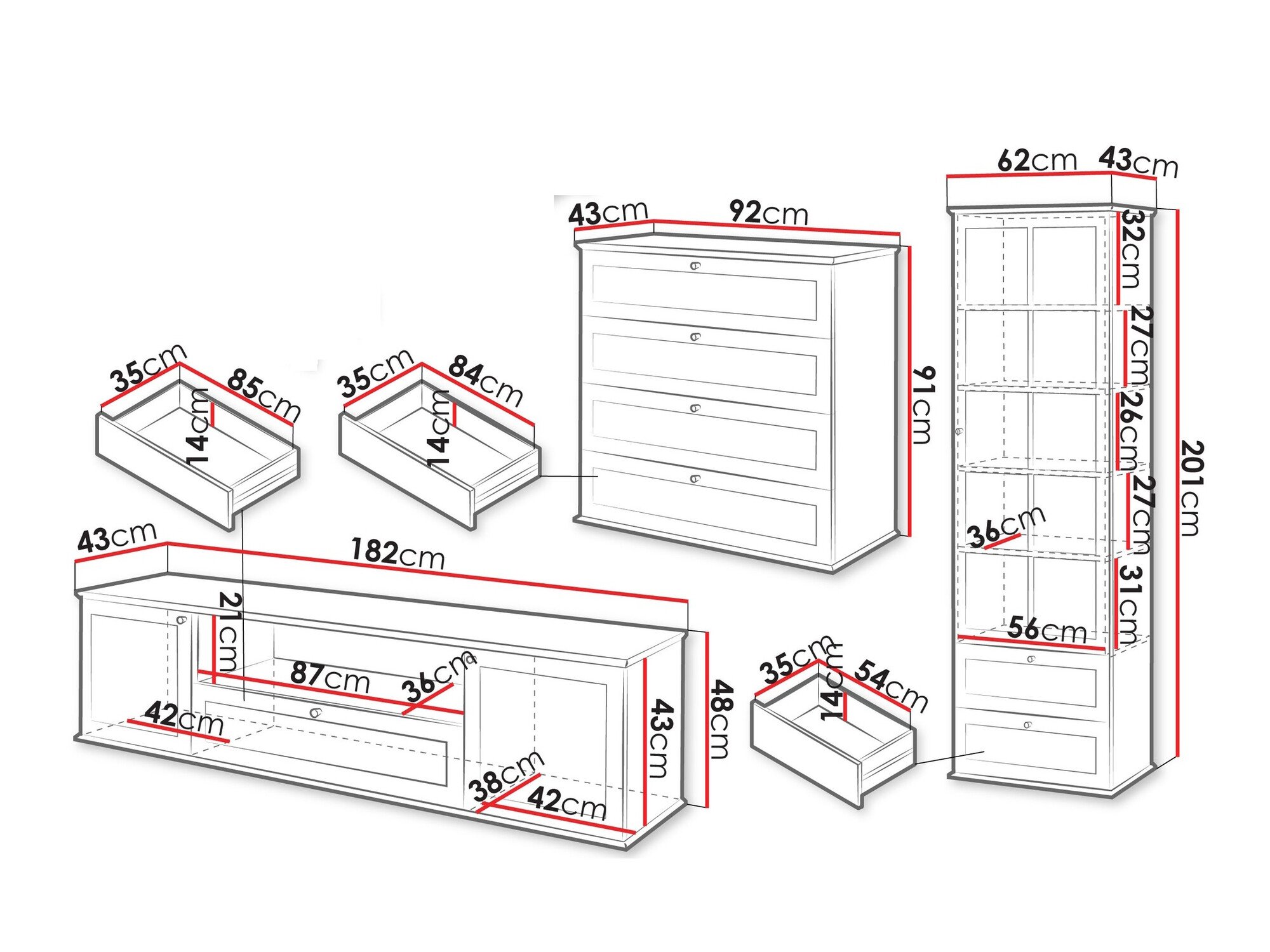 Ensemble de salon Comfivo Custos