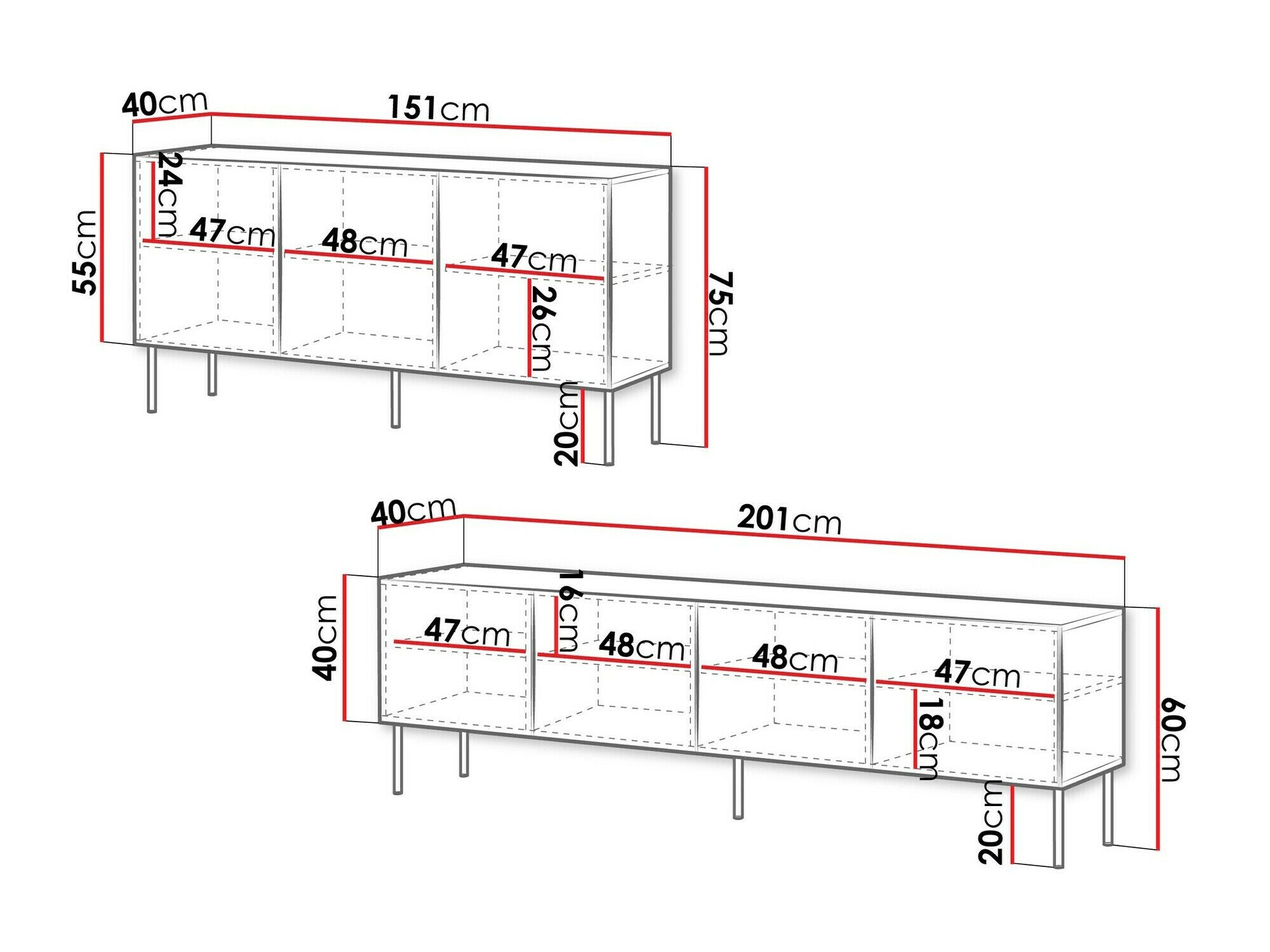 Ensemble de salon Celra I (Noir)