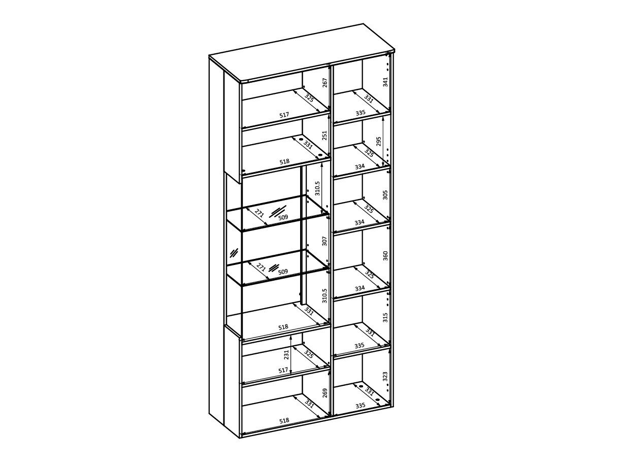 Étagère Tenelmo 107