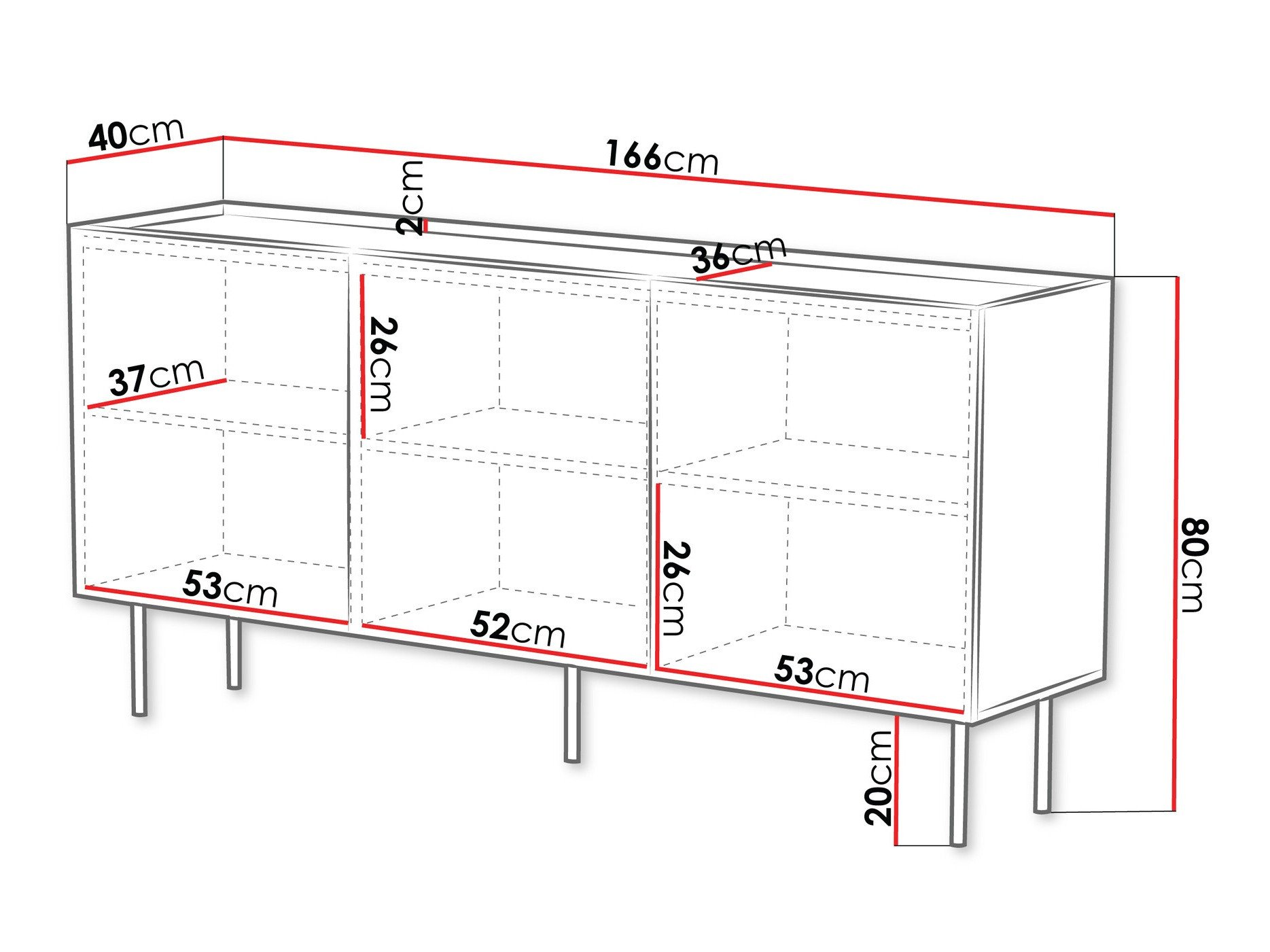 Buffet Sillen (Cachemire)