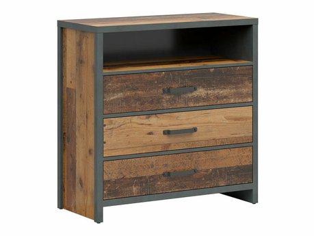 Commode Belsera 102 (Marron + Matera gris)