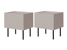 Ensemble de tables de chevet Sillen (Cachemire)