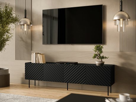 Meuble TV Mortali 104 (Noir)