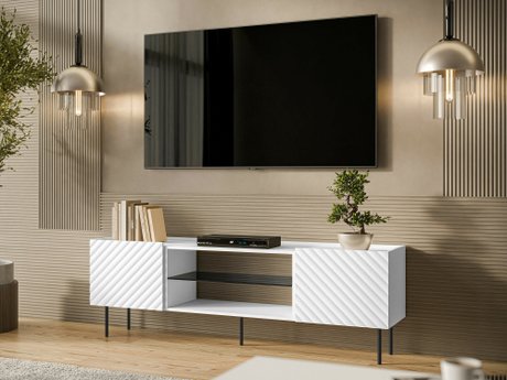 Meuble TV Mortali 105 (Blanc)