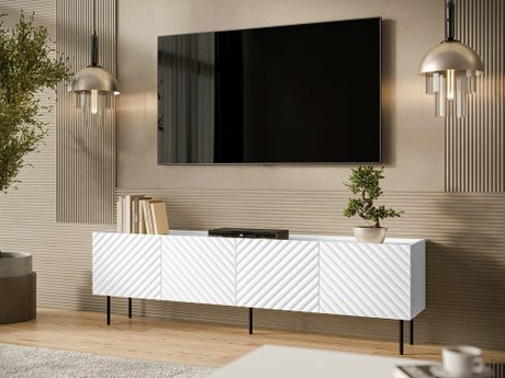 Meuble TV Sillen I (Blanc)