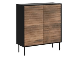 Buffet Flosoru 100 (Noyer + Noir)