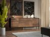 Buffet Flosoru 102 (Noyer + Noir)