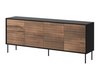 Buffet Flosoru 102 (Noyer + Noir)