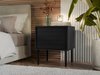 Ensemble de tables de chevet Flosoru 106 (Noir)