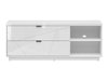 Meuble TV Fivale 104 (Blanc brillant + Blanc)