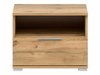 Table de chevet Tivetra 114 (Chêne wotan)