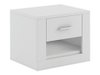 Table de chevet Cirdelu 107 (Blanc)