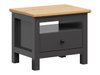 Table de chevet Sordoro 100 (Graphite + Chêne Artisan)