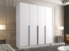 Armoire Closico Navor I (Blanc + Noir)