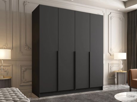 Armoire Closico Navor I (Noir)