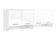 Buffet Concept Pro Lenart I (Blanc + Blanc brillant)