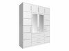 Armoire Dortivu I (Blanc)