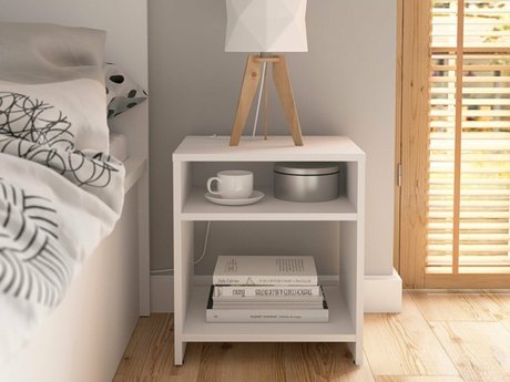 Table de chevet Votola 106 (Blanc)