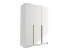 Armoire Closico Decoron I (Blanc + Doré)