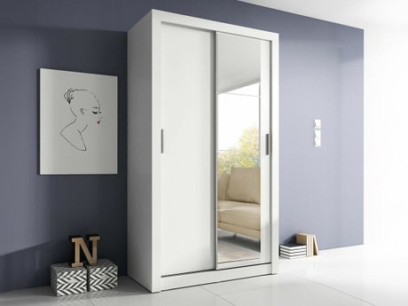 Armoire Fresno 118 (Blanc)