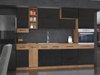 Cuisine complète modulaire Wood Dark 129