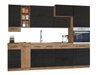 Cuisine complète modulaire Wood Dark 129