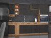 Cuisine complète modulaire Wood Grey 136