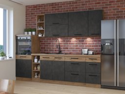 Cuisine complète modulaire Wood Grey 137