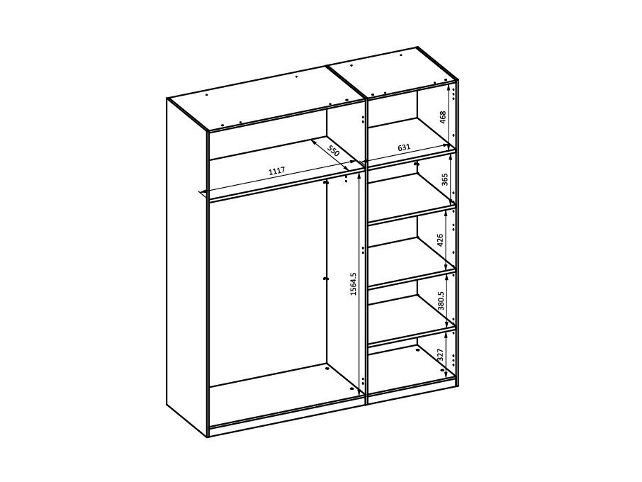 Armoire Mirsevi 102 (Disponible)
