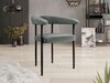Chaise Jackson 110 (Noir + Magic Velvet 2217)