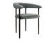 Chaise Jackson 110 (Noir + Magic Velvet 2217)