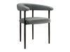 Chaise Jackson 110 (Noir + Magic Velvet 2217)