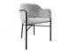 Chaise Jackson 113 (Noir + Magic Velvet 2240)
