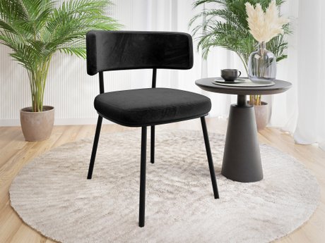 Chaise Jackson 114 (Noir + Magic Velvet 2219)