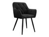 Chaise Jackson 115 (Noir + Magic Velvet 2219)