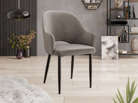 Chaise Jackson 116 (Noir + Magic Velvet 2209)