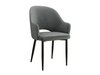 Chaise Jackson 116 (Noir + Magic Velvet 2217)