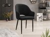 Chaise Jackson 116 (Noir + Magic Velvet 2219)