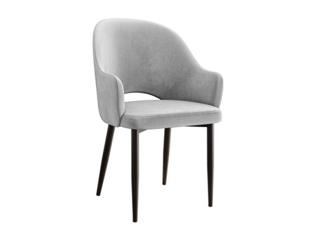 Chaise Jackson 116 (Noir + Magic Velvet 2240)