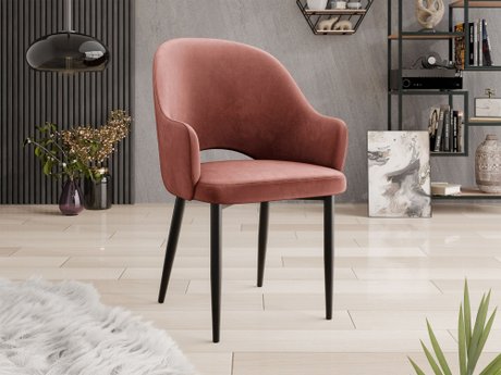 Chaise Jackson 116 (Noir + Magic Velvet 2258)