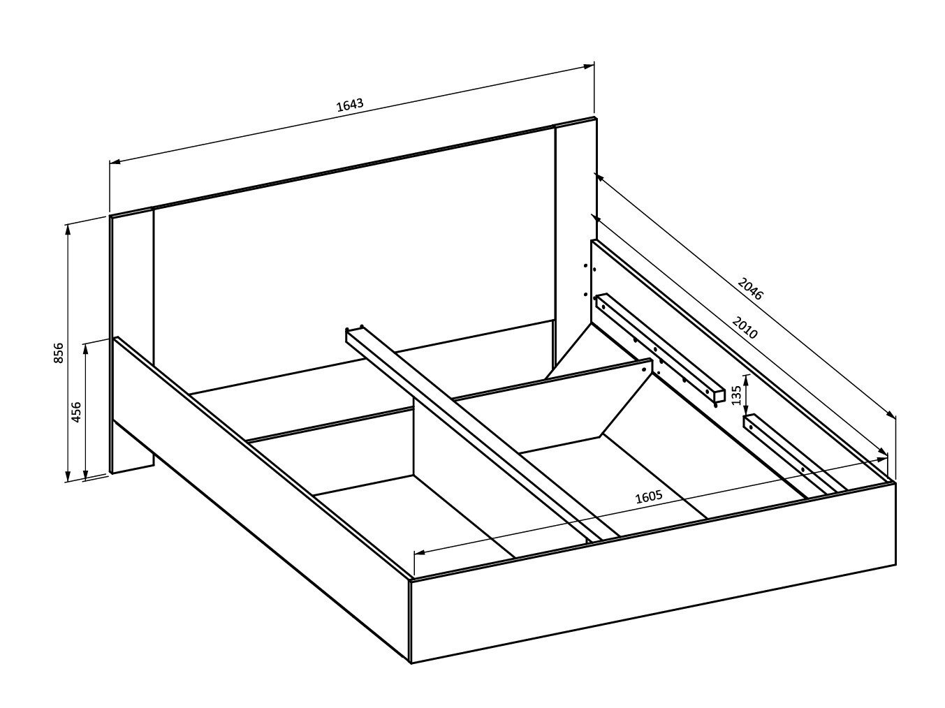Lit Mirsevi 106 (160 x 200 cm)
