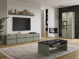 Ensemble de salon Alfere 117 (Vert)