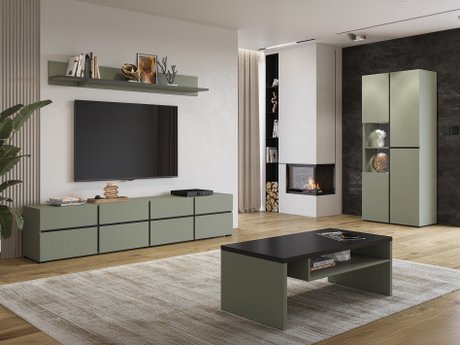 Ensemble de salon Alfere 117 (Vert)