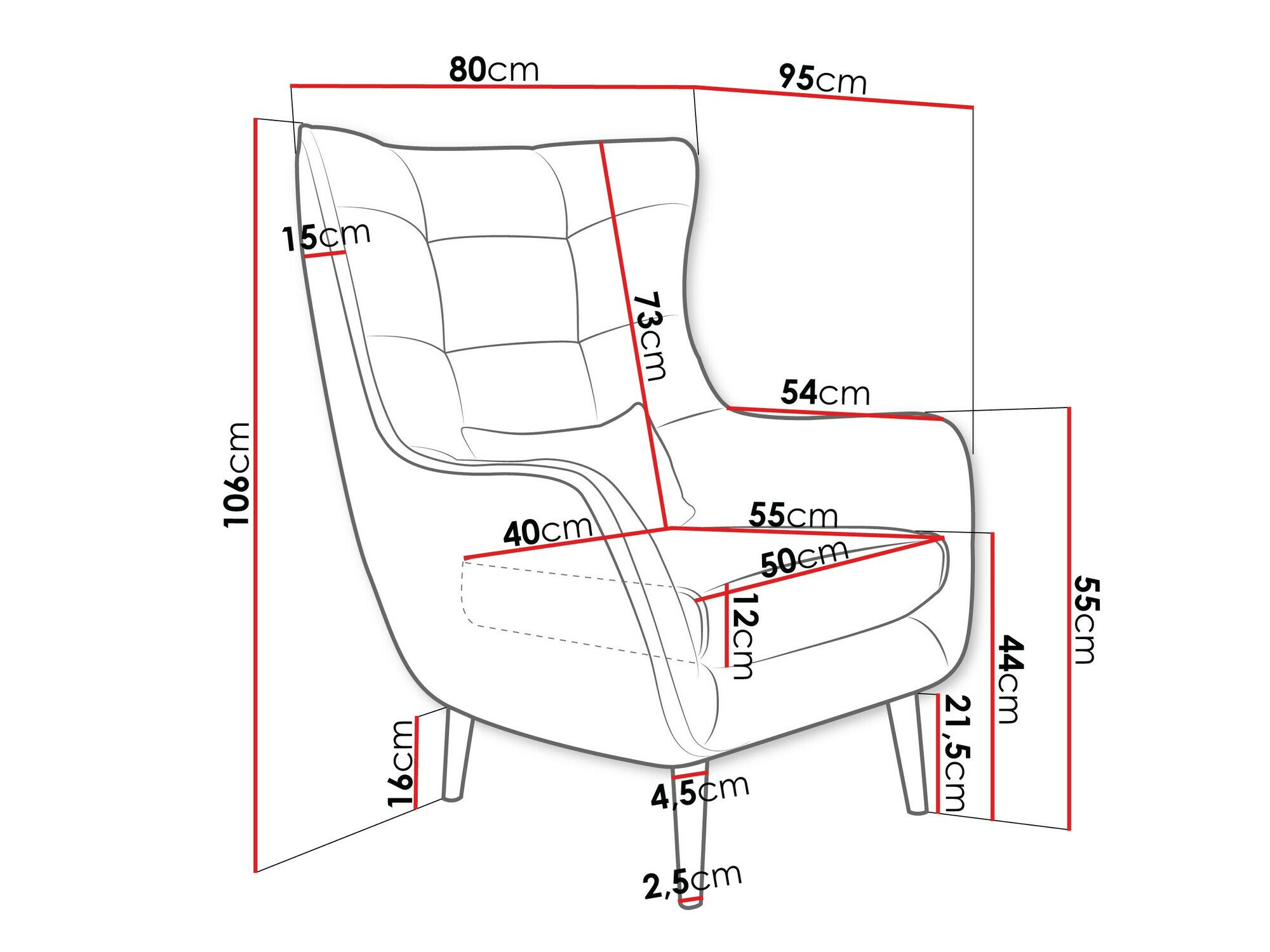 Fauteuil Comfivo 379 (Poso 05)