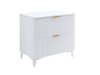 Armoire de lavabo à poser Liretu 102 (Blanc)