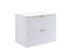 Armoire de salle de bains murale pour lavabo Liretu 107 (Blanc)